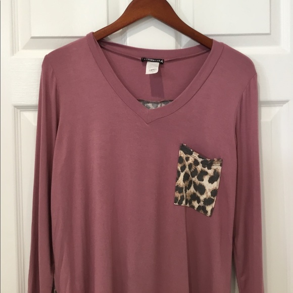 LEOPARD PRINT DETAILED BLOUSE - Picture 4 of 4